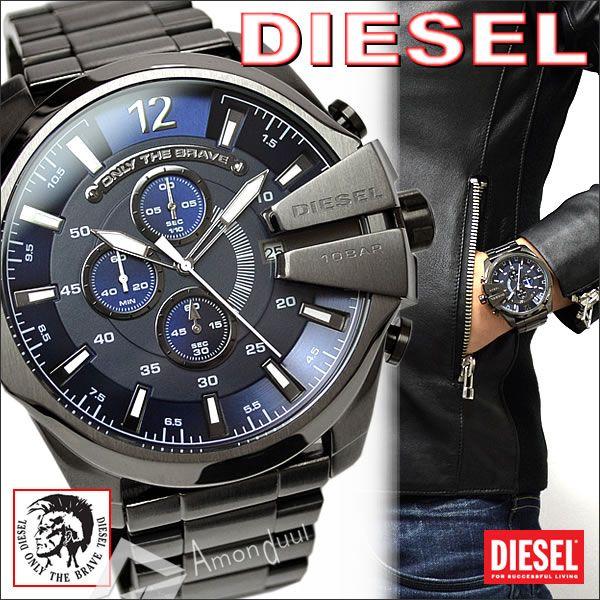 ディーゼル DIESEL クロノグラフ腕時計 ディーゼル メンズ DZ4329 メガチーフ
