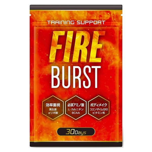 他サイト： FIRE BURST L-カルニチン BCAA サプリ 厳選素材 30日分の商品画像