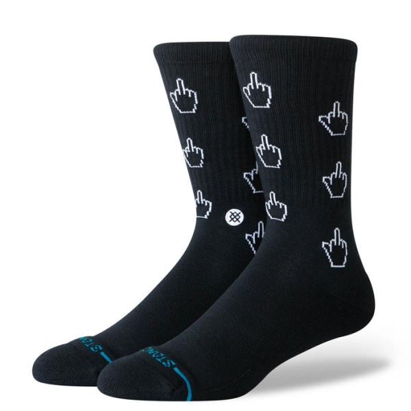 STANCE SOCKS スタンス ソックス 靴下 CURSOR CREW 品番：A556C26CUR クルーソックス メンズ/フリー