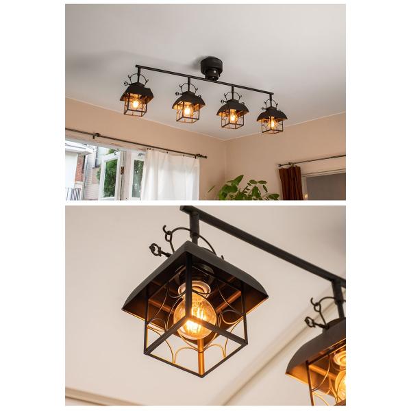 シーリングライト 6畳 北欧 照明 電気 おしゃれ リビング 寝室 8畳 照明器具 ダイニング カフェ レトロ アンティーク カンテラ Lantre ラントレ 4灯 シーリング Buyee Buyee 日本の通販商品 オークションの代理入札 代理購入