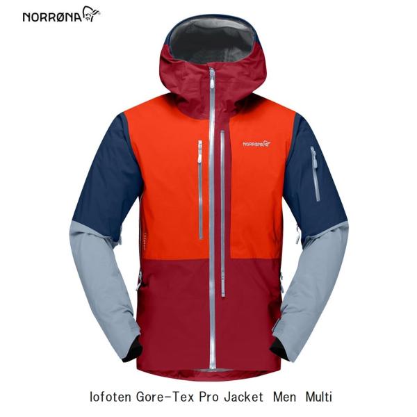 スノーボード NORRONA LOFOTEN GORE PRO JKT Multi (L) Norrona Lofoten Gore-Tex Pro Jacket Mens | Christy Sports
