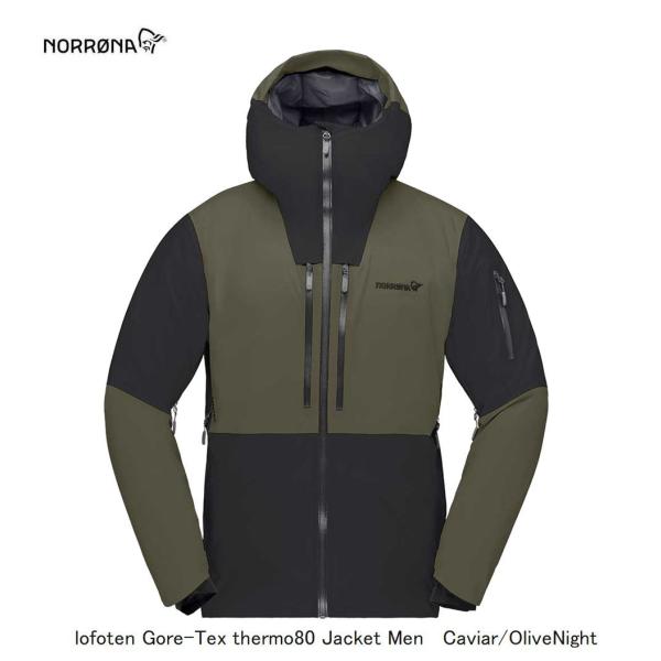 ノローナ　スノージャケット　Lofoten GoreTex Ins メンズ海外M ノローナ true,ロフォテン ゴアテックス プロ ジャケット