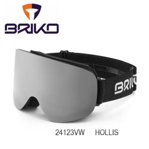 ブリコ 2021 BRIKO HOLLIS ホリス リムレスフレーム スキー スノボ ゴーグル マットブラック 24123VW