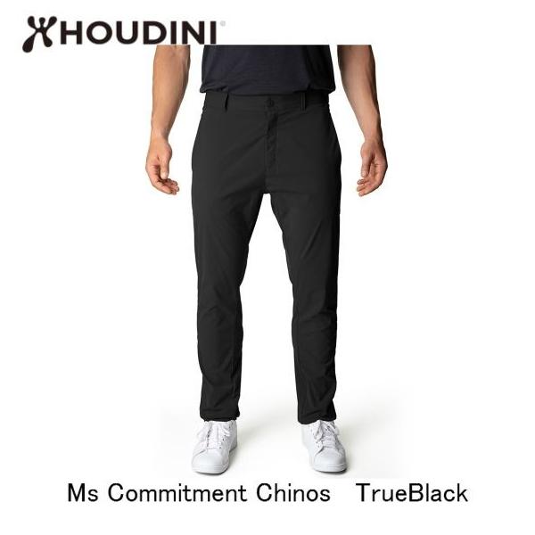 フーディニ HOUDINI Ms Commitment Chinos True Black メンズ