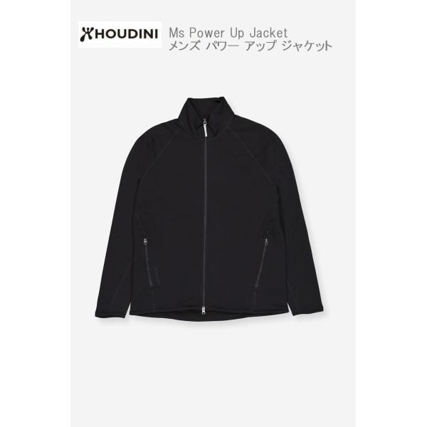 HOUDINI Ms Power Up Jacket フーディニ 　Lサイズ HOUDINI（フーディニ） HOUDINI Ms Power Up Jacket 900 TrueBlack