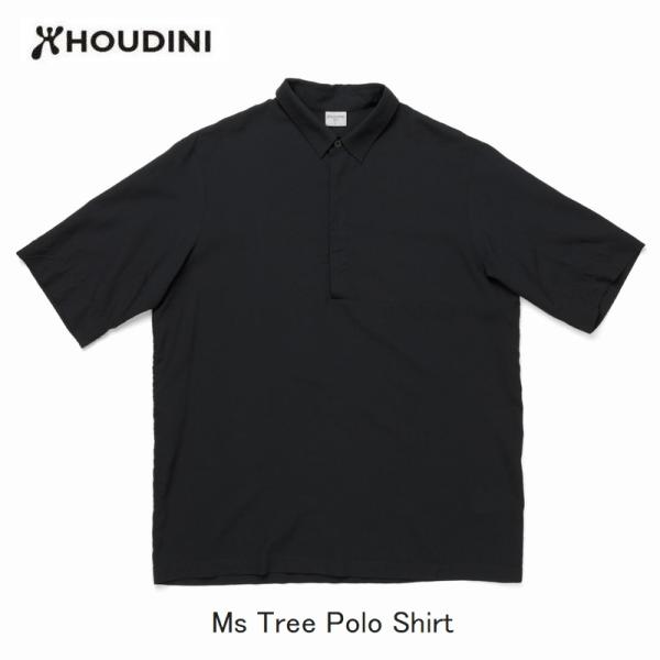 HOUDINI（フーディニ） HOUDINI Ms Tree Polo Shirt B30 True Black