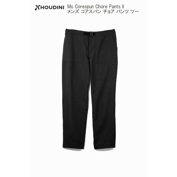 フーディニ HOUDINI Ms Corespun Chore Pants II 900 True Black 860094 メンズ コアスパン チョア パンツ ツー