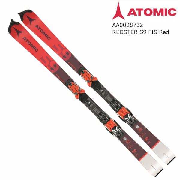 スキー 板 アトミック 2022 ATOMIC REDSTER S9 FIS Red 155cm + X16 VAR レッドスター レーシング  スラローム 女性 21 22 ビンディングセット