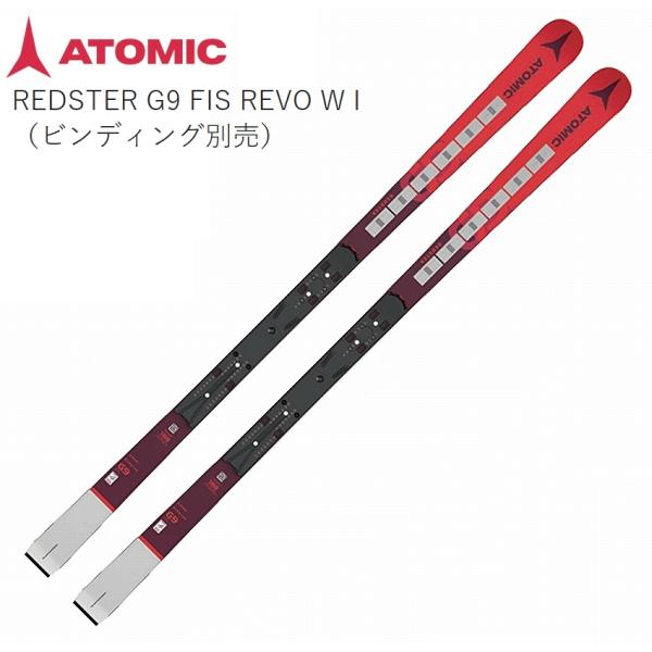 ATOMIC アトミック スキー板 X REDSTER G9 FIS J ATOMIC 2023 アトミック REDSTER G9 FIS REVOSHOCK S J + X 12