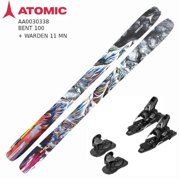 BENT CHETLER アトミック スキー板 2025 ATOMIC 100 + WARDEN 11