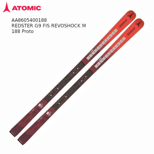 REDSTER アトミック スキー板 2024 2025 ATOMIC G9 FIS REVOSHOCK W