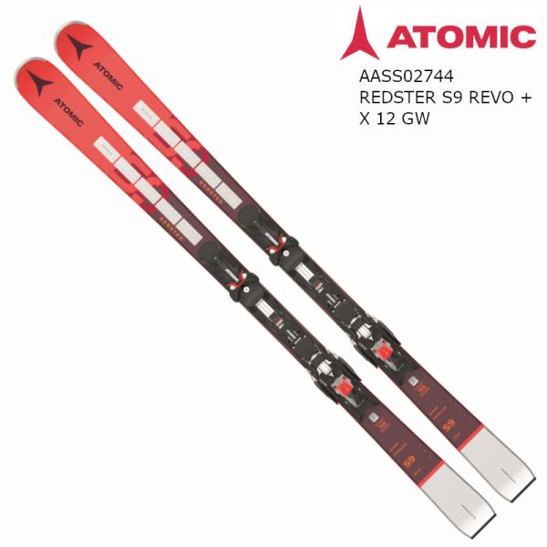 スキー 板 アトミック 2023 ATOMIC REDSTER S9 REVO + X12 GW レッドスター 基礎 小回り レース 22 23 ビンディングセット