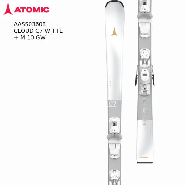 CLOUD アトミック スキー板 2026 ATOMIC C7 WHITE + M 10 GW クラウド