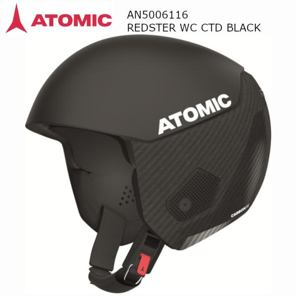 ATOMIC カーボンヘルメット FIS対応 Mサイズ REDSTER アトミック ヘルメット 2023 ATOMIC WC CTD BLACK ブラック