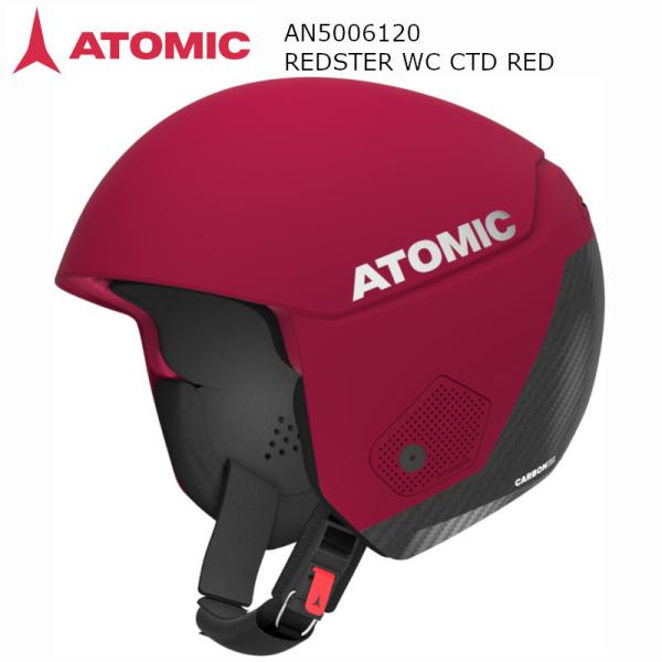 アトミック ヘルメット 2023 ATOMIC REDSTER WC CTD RED レッド スキー レーシング カーボン FIS認証