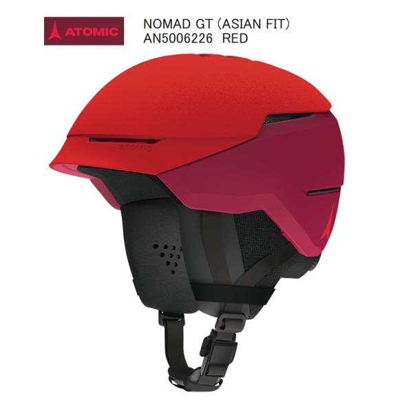 アトミック NOMAD GT ASIAN FITヘルメットSサイズ新品未使用品 ATOMIC アトミック ヘルメット 2023 NOMAD GT (ASIAN FIT) Red