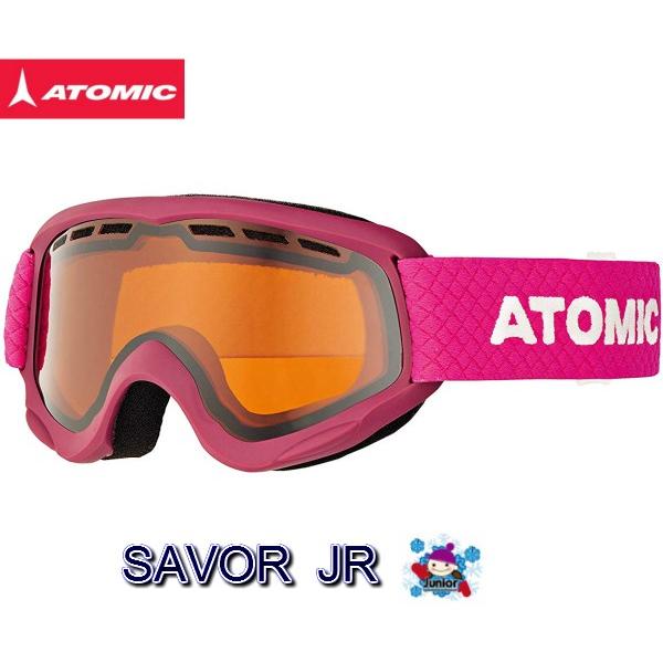 アトミック ATOMIC スキーゴーグル ATOMIC アトミック SAVOR JR PinkBerry キッズ ジュニア スノボ