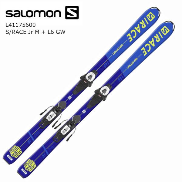 スキー 板 サロモン 2021 2022 SALOMON S/RACE Jr M + L6 GW スキー ジュニア 初級