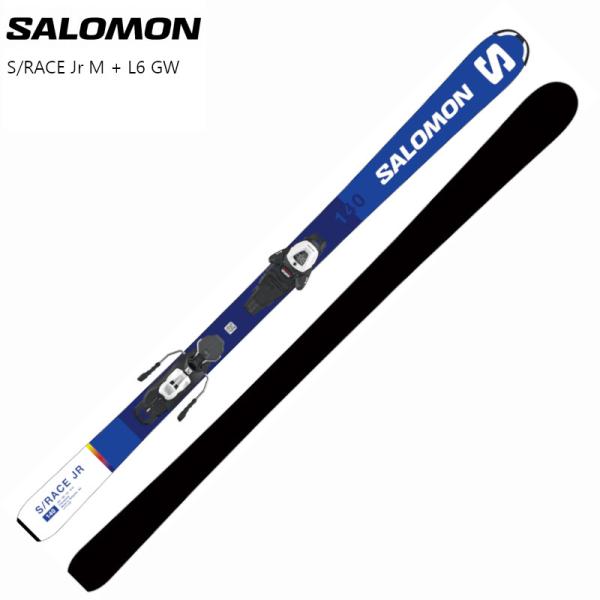 メーカー名：SALOMON商品名：S/RACE Jr M + L6 GW J2 80品番：L47041900カラー：Race Blue / White対応ソール長：253mm-336mm 【スキーサイズ130cm-150cm】体重の軽いスキ...