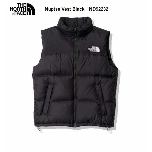 ザ ノースフェイス THE NORTH FACE Nuptse Vest Black ヌプシベスト ND92232