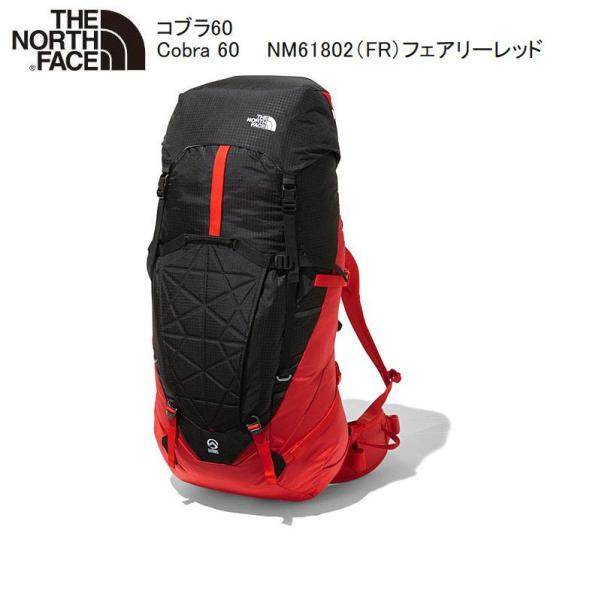 THE NORTH FACE ノースフェイス コブラ60 Cobra 60 NM61802 ファイア 