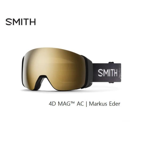 SMITH（スミス） ゴーグル (E)4D MAG AC Markus Eder CP Sun Bk Gold