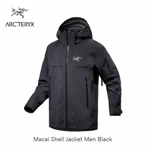 アークテリクス ARC'TERYX Macai Shell Jacket Men Black マカイ メンズ シェル ジャケット スキー スノーボード