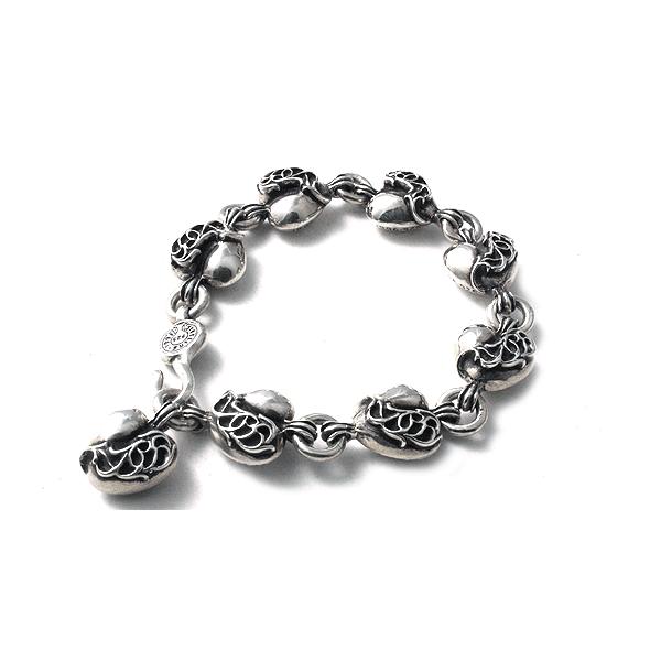 CHROME HEARTS クロムハーツ Chrome Hearts ハート ブレスレット CHROME HEARTS クロムハーツ Chrome Hearts ハート ブレスレット