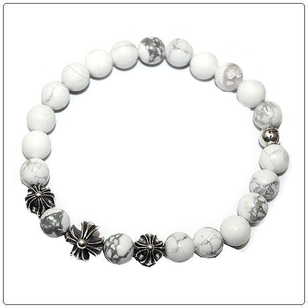 CHROME HEARTS クロムハーツ Chrome Hearts ビーズ 8MM ホワイト CHROME HEARTS クロムハーツ Chrome Hearts ビーズ 8MM ホワイト
