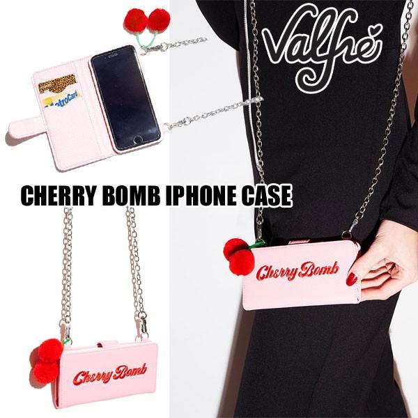 Valfre ヴァルフェー Cherry Bomb Iphone Case ピンク チェリー サクランボ 手帳型 アイフォンケース アイフォンx Iphone7 Iphone8 7プラス 8プラス 6 0369vl Cherrybomb Ams Closet 通販 Yahoo ショッピング