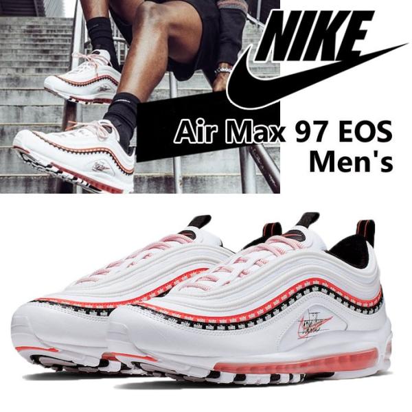 Nike Air Max 97 EOS メンズ エアマックス97 グラフィックパック ホワイトレッドブラック 海外限定 CK9397-100 ナイキ  正規品 送料無料 US直輸入 :0483NIKE-airmax97-eos-mens-CK9397-100:ams closet 通販  