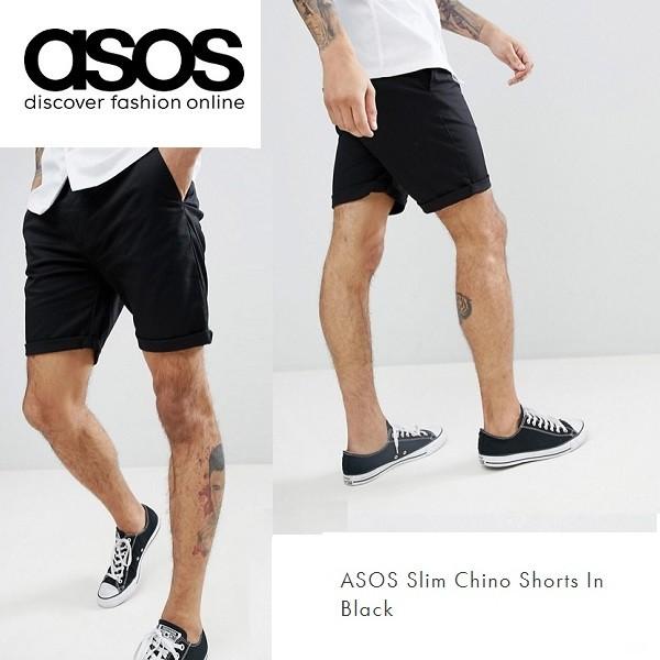 Asos エイソス スリム チノ ショートパンツ ショーツ ブラック 黒 細身 メンズ 正規品 送料無料 Mrk Asos Slimchino Bk Ams Closet 通販 Yahoo ショッピング