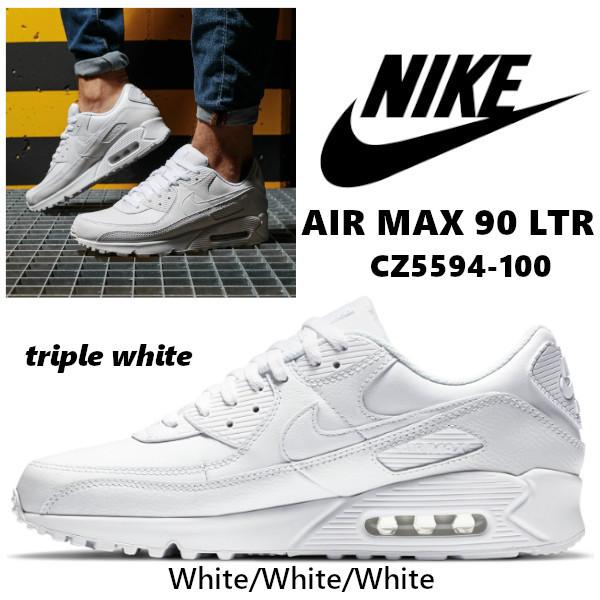 air max 90 white leather mens