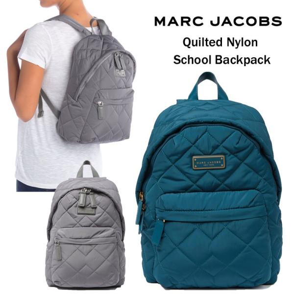 即納-96時間限定 美品 マークジェイコブス リュック キルティング素材