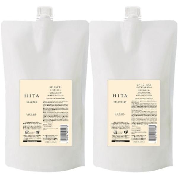 ルベル ヒタ シャンプー 800ml & トリートメント800ml リフィル セット