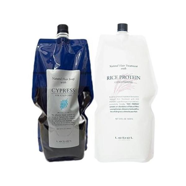 ルベル ナチュラル ヘア ソープ ウィズ CYd 1600ml ＆ トリートメント