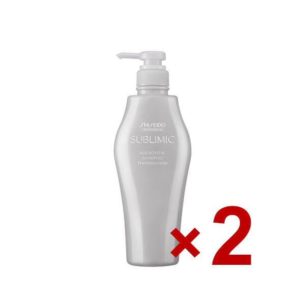 資生堂 サブリミック アデノバイタル シャンプー 500ml 2個 : amugis