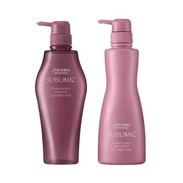 資生堂 サブリミック ルミノフォース シャンプー 500ml ＆ トリートメント 500g セット　