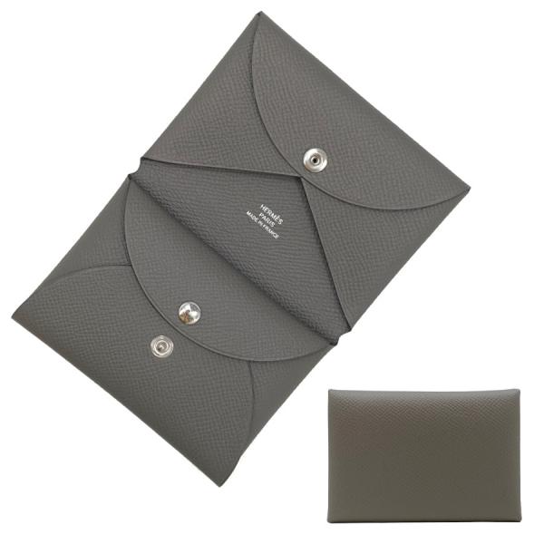 ☆U刻印 2022年製造☆ エルメス HERMES カルヴィ デュオ エプソン グリ