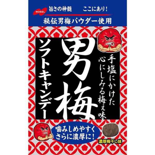 ノーベル製菓 男梅ソフトキャンデー 35g ×6袋