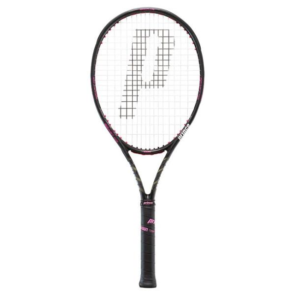 在庫処分特価】プリンス(Prince) 2018 BEAST O3 104 (280g) 国内正規品 硬式テニスラケット 7TJ085-ブラックxラズベリーピンク(20y1m)[AC]