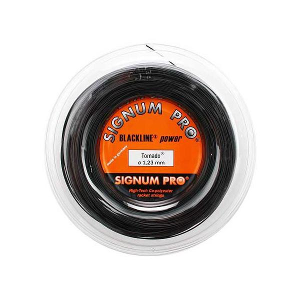 最終値引 シグナムプロ トルネード 太さ1.29mm 長さ200m シグナムプロ トルネード(117／123／129) 200Mロール 硬式テニス