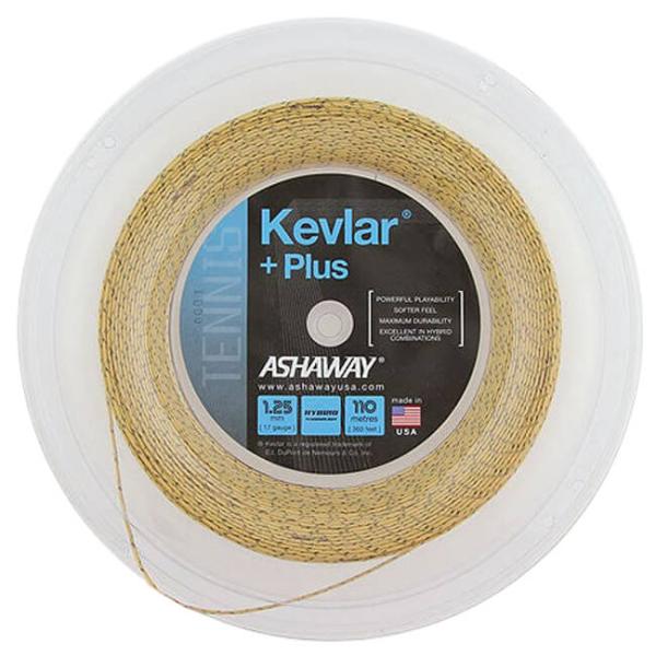 �A�b�V���E�F�C(ASHAWAY) �P�u���[ �v���X(Kevlar +Plus) 17(1.25mm) 110M���[�� �d���e�j�X �P�u���[�K�b�g ASHKP17125GR110(20y7m)