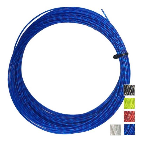 SPECカラー：ブラック、イエロー、レッド、ブルー、ホワイトゲージ：1.25mm(TGDW125P)、1.30mm(TGDW130P)レングス：12ｍ素材/構造：ナイロンモノフィラメント／芯糸：ナイロン(モノフィラメント+メタルフィルム)／...