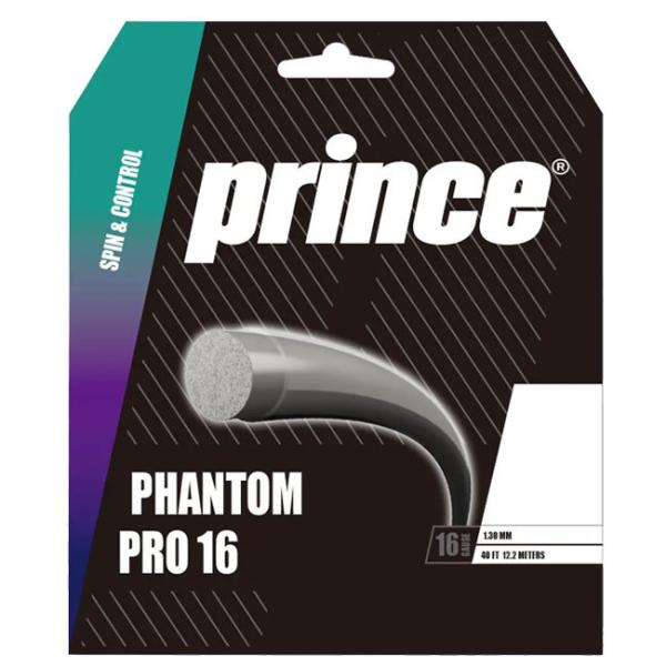 「単張パッケージ品」プリンス(Prince) 2021 PHANTOM PRO ファントムプロ 1.30mm／1.25mm 硬式テニス ポリエステルガット 7JJ035／7JJ036-234(21y11m)
