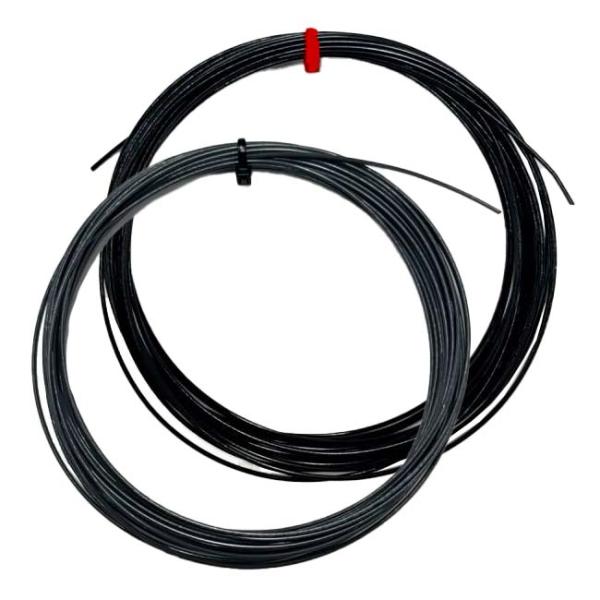 SPECカラー：メイン：ブラックシルバー／クロス：ブラックゲージ：メイン：1.25mm／クロス：1.19mmレングス：メイン：6.5m／クロス：6.5m入数：1セット素材/構造：メイン：MIXTURED ポリエステル／クロス：HD(ハイデュ...