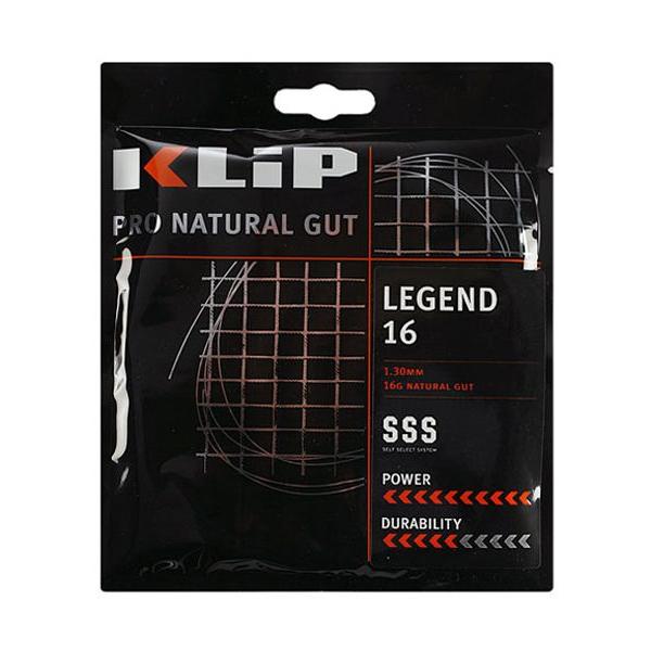 �p�b�P�[�W�i �N���b�v ���W�F���h(1.20�^1.25�^1.30�^1.35mm) �d���e�j�X�K�b�g �i�`�������K�b�g(KLIP Legend Natural Gut  String)