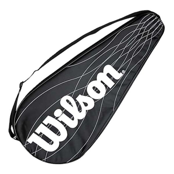 SPECカラー：ブラック×ホワイトサイズ：約72×32×2.5cm素材：ポリエステル他名称：Wilson Performance Tennis Racquet Cover原産国/製造国：中国仕様・特徴：シンプルなスタイルのラケットバッグです...