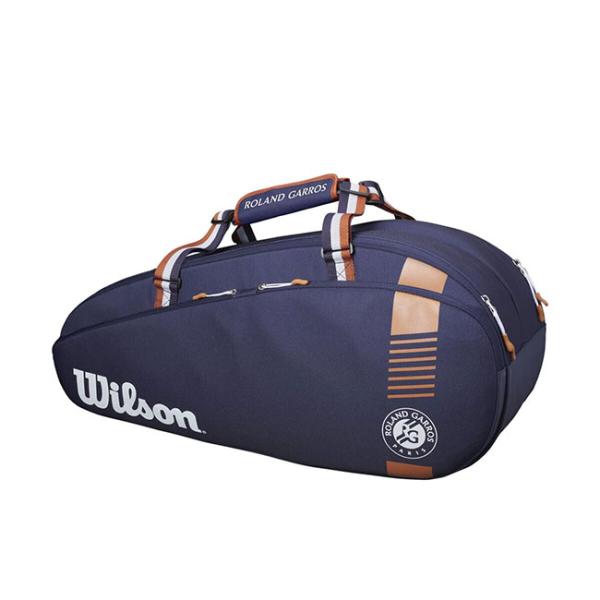 「6本収納」ウィルソン(Wilson) 2020 ローランギャロス チーム 6PK ラケットバッグ テニスバッグ WR8006701001(20y7m)