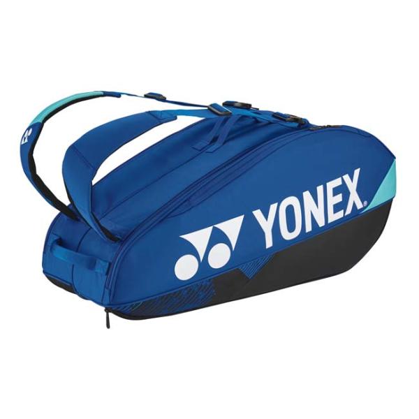 他サイト： ６本収納 ヨネックス(YONEX) PROシリーズ ラケットバッグ6 テニスバッグ BAG2402R-060 コバルトブルー(25y11m)の商品画像